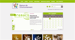Desktop Screenshot of maison-environnement.fr